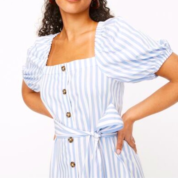 J.Crew NWOT cottage dress 💯 cotton size large - Picture 2 of 10